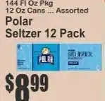 Key Food Polar Seltzer 12-Pack offer
