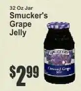 Key Food Smucker's Grape Jelly offer
