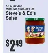 Key Food Steve's & Ed's Salsa offer