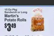 Key Food Martin's Potato Rolls offer