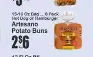 Key Food Artesano Potato Buns offer