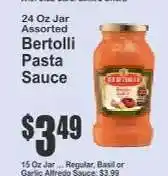 Key Food Bertolli Pasta Sauce offer