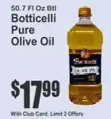 Key Food Botticelli Pure Olive Oil offer