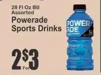 Key Food Powerade Sports Drinks offer
