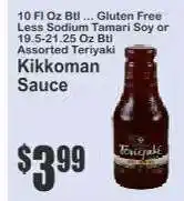 Key Food Kikkoman Sauce offer
