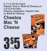 Key Food Cheetos Mac'N Cheese offer