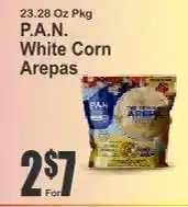 Key Food P.A.N. White Corn Arepas offer