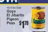 Key Food Goya El Jibarito Pigeon Peas offer