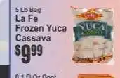 Key Food La Fe Frozen Yuca Cassava offer