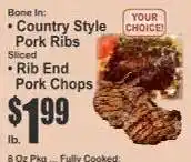 Key Food Country Style Pork Ribs or Rib End Pork Chops offer