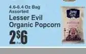 Key Food Lesser Evil Organic Popcorn offer