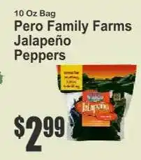 Key Food Pero Family Farms Jalapeño Peppers offer