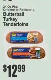 Key Food Butterball Turkey Tenderloins offer