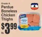 Key Food Perdue Boneless Chicken Thighs offer