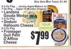 Key Food Landana Gouda Wedge offer