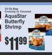 Key Food AquaStar Butterfly Shrimp offer