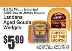 Key Food Landana Aged Gouda Wedges offer
