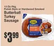 Key Food Butterball Turkey Sausage offer