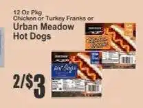 Key Food Urban Meadow Hot Dogs offer