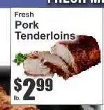 Key Food Fresh Pork Tenderloins offer