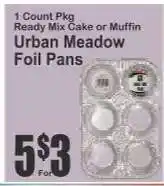 Key Food Urban Meadow Foil Pans offer