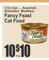 Key Food Fancy Feast Cat Food offer