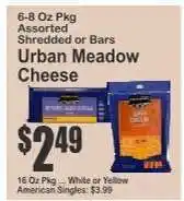 Key Food Urban Meadow Cheese offer
