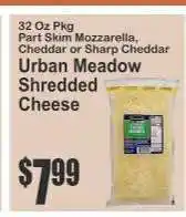 Key Food Urban Meadow Shredded Cheese offer