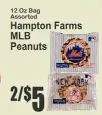 Key Food Hampton Farms MLB Peanuts offer