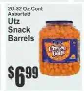Key Food Utz Snack Barrels offer