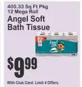 Key Food Angel Soft Bath Tissue offer