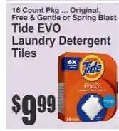 Key Food Tide evo Laundry Detergent Tiles offer