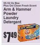 Key Food Arm & Hammer Powder Laundry Detergent offer