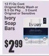 Key Food Ivory Soap Bars offer