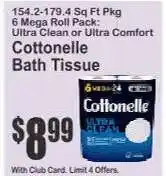 Key Food Cottonelle Bath Tissue offer