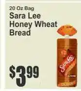 Key Food Sara Lee Honey Wheat Bread offer