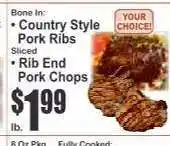 Key Food Country Style Pork Ribs / Rib End Pork Chops offer