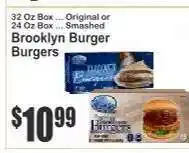 Key Food Brooklyn Burger Burgers offer