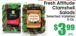 Supremo Foods Inc Fresh Attitude Clamshell Salads offer