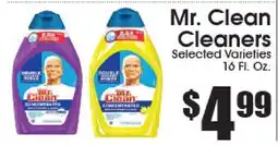 Supremo Foods Inc Mr. Clean Cleaners offer