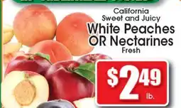 Supremo Foods Inc White Peaches OR Nectarines offer
