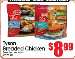 Supremo Foods Inc Tyson Breaded Chicken offer