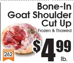 Supremo Foods Inc Bone-In Goat Shoulder Cut Up offer