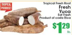 Supremo Foods Inc Fresh Yuca offer