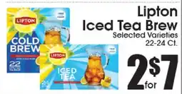 Supremo Foods Inc Lipton Iced Tea Brew offer