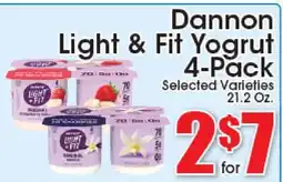 Supremo Foods Inc Dannon Light & Fit Yogurt offer