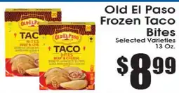Supremo Foods Inc Old El Paso Frozen Taco Bites offer