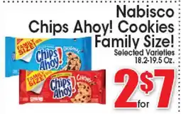 Supremo Foods Inc Nabisco Chips Ahoy! Cookies Family Size! offer