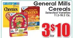 Supremo Foods Inc General Mills Cereals offer