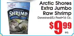 Supremo Foods Inc Arctic Shores Extra Jumbo Raw Shrimp offer